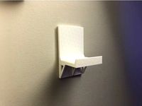 Command strip wall mounted headphones stand by rckidyt