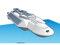 Cardassian Dreadnought Cruiser Class Hybrid by MazzTer
