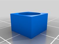 8mm x 3mm magnet holder by fedhat