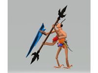 Mantis Warrior Battlemage by sleyvas