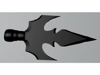 Gythka polearm head by sleyvas