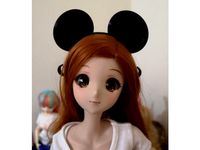 Mouse Ears For BJD Doll (SmartDoll) by NermalAndGarfield