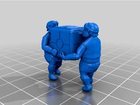 Ugnaughts with a box (star wars legion scale) by McAnultyMiniatures