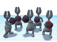 LEP Droid Virus Carriers (star wars legion scale) by McAnultyMiniatures
