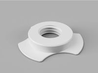 Parametric Spool Nut for the Universal Auto Rewind Spool Holder by mkoistinen