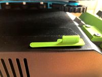 Artillery Sidewinder X1 USB slot cover (frame hole cover) by crc_error_79