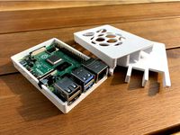 Raspberry Pi 4 modell B - Snap in Case by aurelius