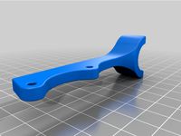 Ender 5 PLUS conduit holder (FRONT MOUNT EXTRUDER) by Dolebludgeoner