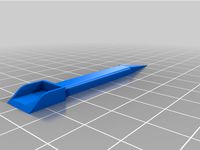 Weed Scoop with pointy tip / Swanky Hango-Tumelo by p0ns