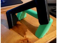 Push-up Bars with Carpet Grip by willbert6100