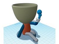 Robert Planter Parts (Robertito - Vaso da Discordia) by RalphRef