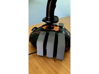 Thrustmaster t16000 under desk mount by jmp470