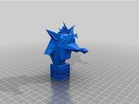 Crash Bandicoot Bust by KylerM23