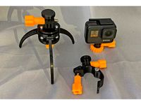 GoPro Bike and tripod atachment with  quick coupling by VidarM