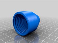 Cap for warm massage oil (1.0625in, 0.875in, 0,9375in, 1in thread) by KuntaKinte4