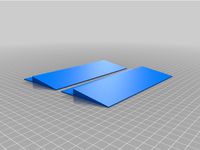 Keyboard wrist rest for Hcman 360mmLx60mmWx10mmH by bigpileofbacon
