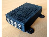 DS1820 WiFi WeMos D1 temperature meter case by heby