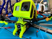 GoPro Hero 8 universal mount with TBS ND filter holder by Alf-Dee-FPV