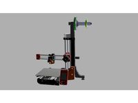 Prusa MINI Auto-Rewind Spool Holder by DanielSan_84