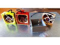 Supermicro SC847 fan hotswap holder (FAN-0126L4) by penetal