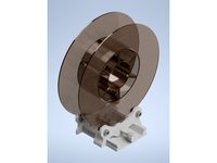 Just mine ADJUSTABLE SPOOL HOLDER in a FILAMENT DRYBOX SET by daveleonelizzi