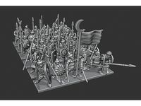 Warmaster Araby Spearmen by grumpusbumpus