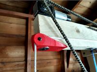 Maslow CNC Counterweight Chain Tension Pulley Mount by RedWagon