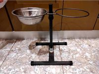 Fastening mechanism for pet bowl holder (Сat and Dog) by KirillKH