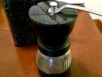 Hario Coffee Grinder Lid by smellison
