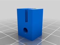 anet a8 plus belt tensioner clamp by xmen_xgirl