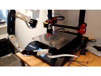 Heavy duty picam bed mount CR10S PRO / V2 by Globman