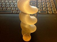 Archimedes screw and Housing by Thesaint7811