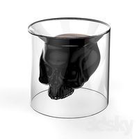 Glass skull