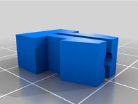 Motorcycle Snap In Nut, 7.5in Square.  by Andyrocks256