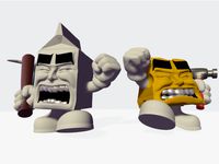 Evan Dorkin's Milk and Cheese by R1N6MAN