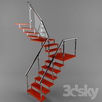 U-shaped stairs