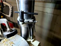 Drill Press Chuck Holder for Shop Fox 1848, 1668 by elindow