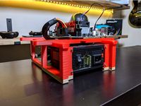 9.1L Open-Frame ATX SFF PC Case by lightofhonor