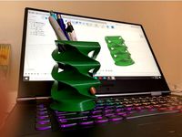 Twisted Pencil Holder by ydrubins