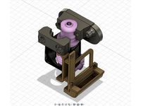 e3d_v6 mount for Anet e16 by houcemben