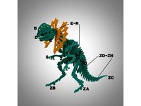 Dilophosaurus 3D puzzle by pcn3dprinting