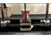 Ender 5 Z-Stepper Motor Step Down Spacer for Thrust Bearing by joeyfic
