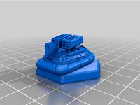 American_mecha Pegasus Hovercraft by Greer7575
