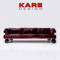 Sofa Kare &amp;quot;Railway&amp;quot; 3 seater