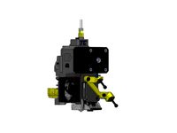 Prusa MK3 (BEARMOD) Extruder - mk8 drive gear, 12mm probe, filament runout sensor integrated by JGFTW