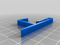 J Channel Fascia Support Clip by agent462