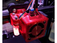 Ender 3 4020 fan shroud with BLTouch mount by Arakon
