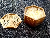 Hexagonal Desicant box by Festina3D