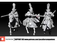 Elf Heavy Cavalry - English Elf by PeculiarCompanions