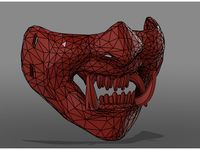 Oni Half Mask (Chico Maker Edition)V1.0 by Chico_Maker